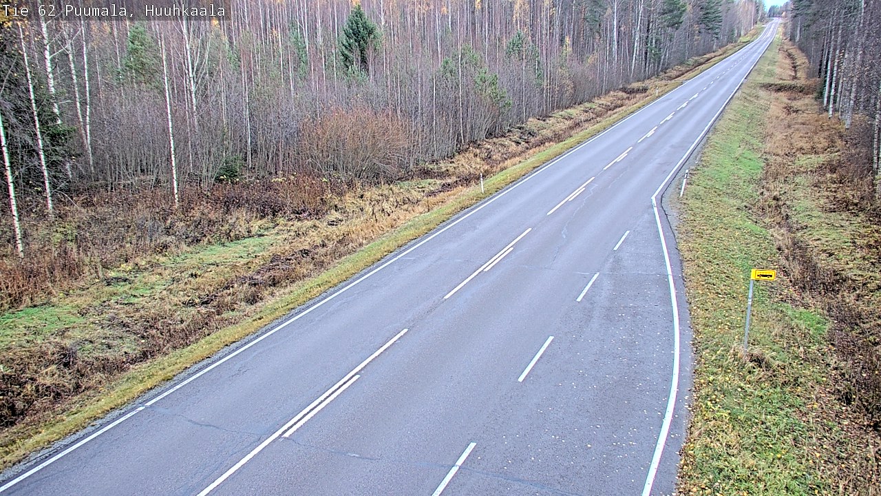 Kelikamerat Kuva Tie 62 Puumala, Huuhkaala, Puumala, Etelä-Savo