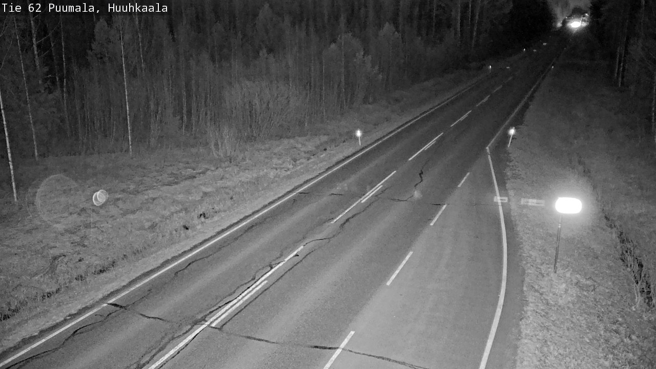 Kelikamerat Kuva Tie 62 Puumala, Huuhkaala, Puumala, Etelä-Savo