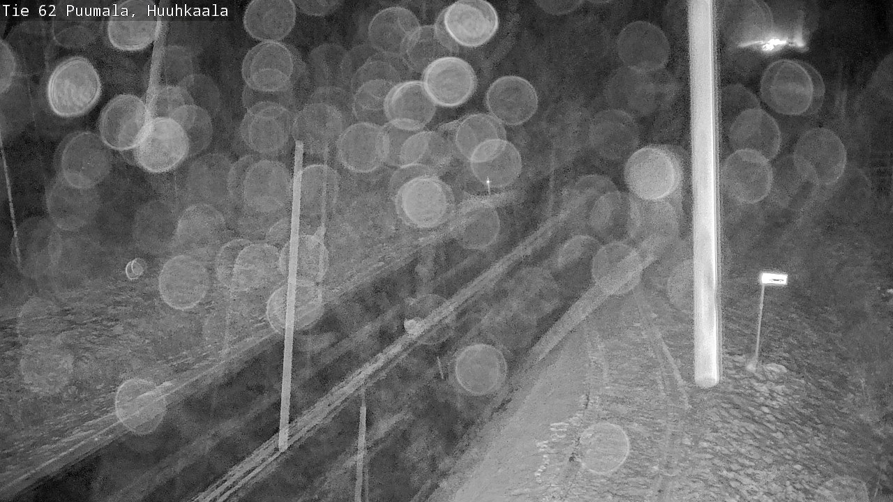 Weather Camera Image Väg 62 Puumala, Huuhkaala, Puumala, Etelä-Savo