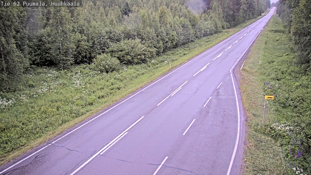 Kelikamerat Kuva Tie 62 Puumala, Huuhkaala, Puumala, Etelä-Savo