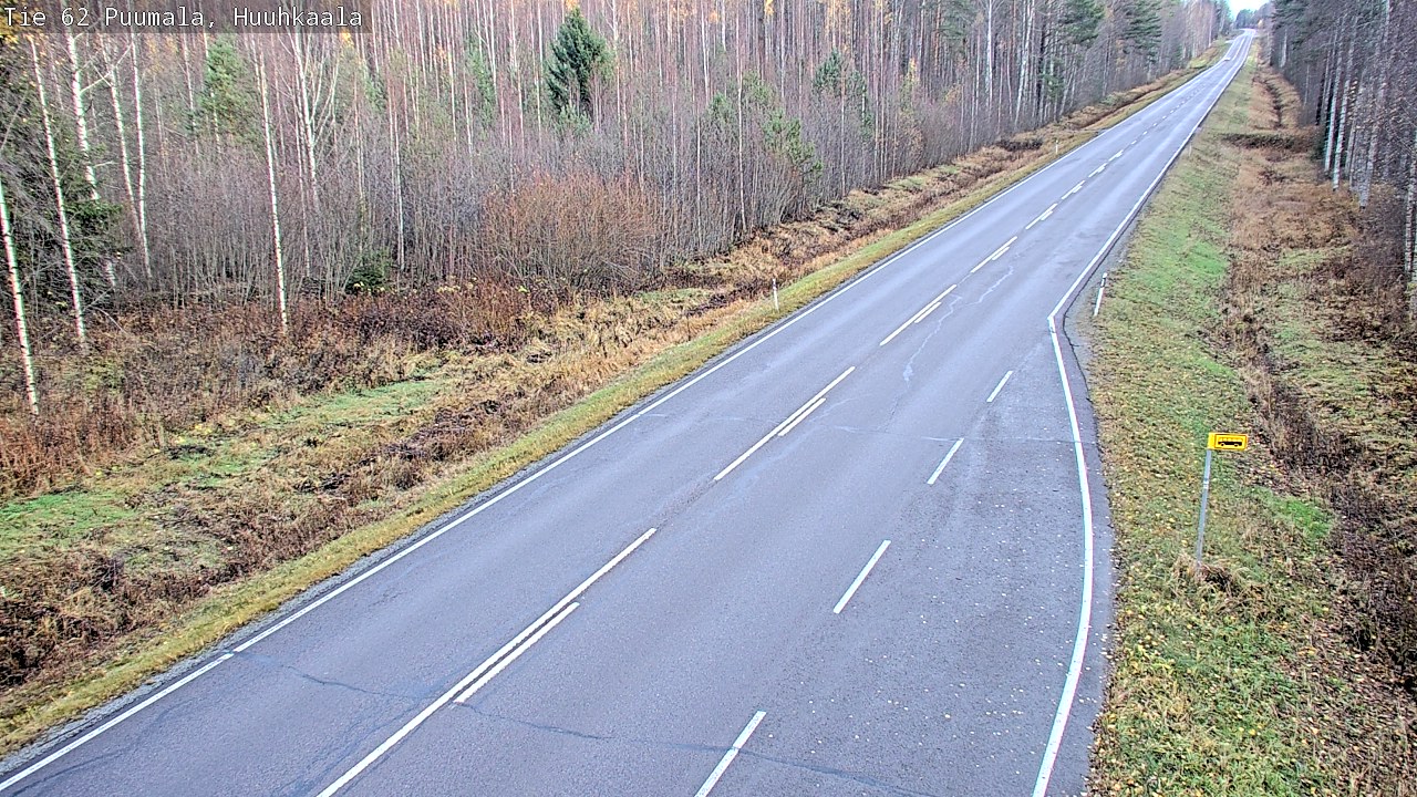 Kelikamerat Kuva Tie 62 Puumala, Huuhkaala, Puumala, Etelä-Savo