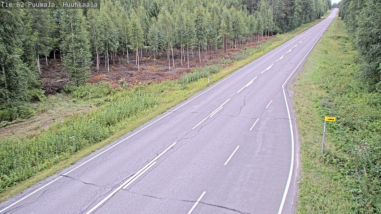Kelikamerat Kuva Tie 62 Puumala, Huuhkaala, Puumala, Etelä-Savo
