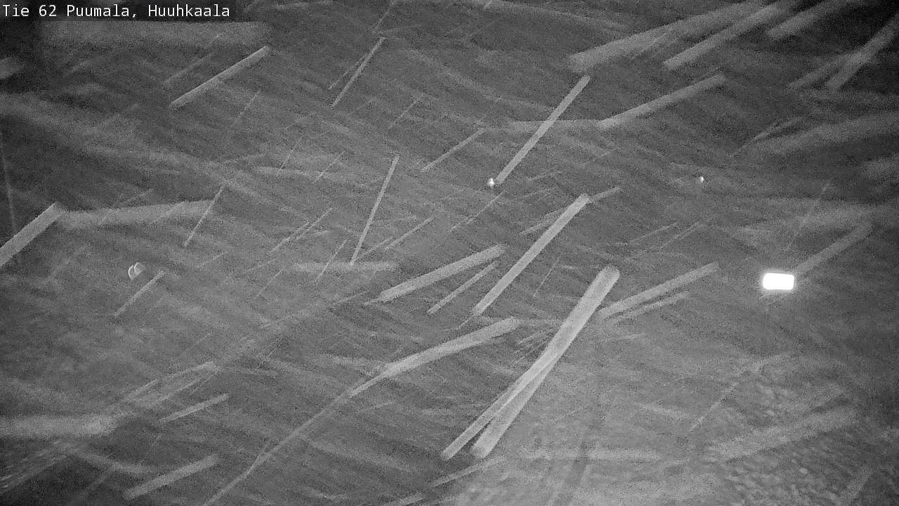 Weather Camera Image Väg 62 Puumala, Huuhkaala, Puumala, Etelä-Savo