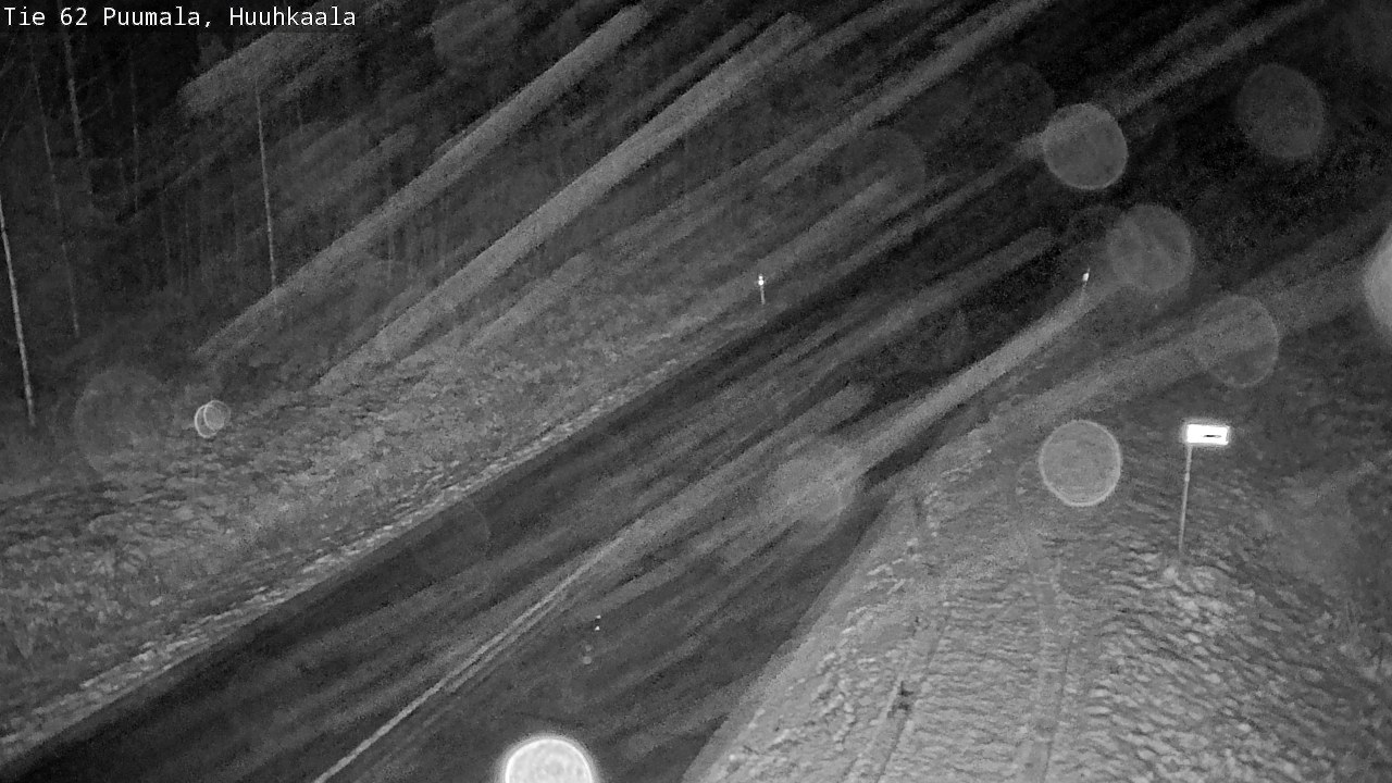 Weather Camera Image Väg 62 Puumala, Huuhkaala, Puumala, Etelä-Savo
