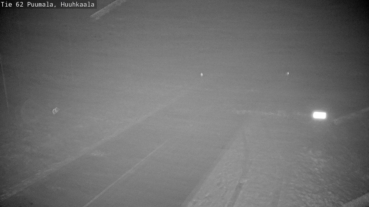 Weather Camera Image Väg 62 Puumala, Huuhkaala, Puumala, Etelä-Savo