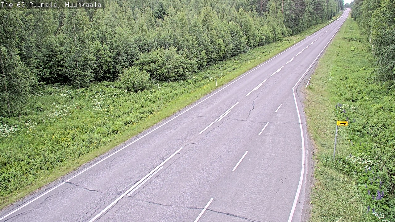 Kelikamerat Kuva Tie 62 Puumala, Huuhkaala, Puumala, Etelä-Savo