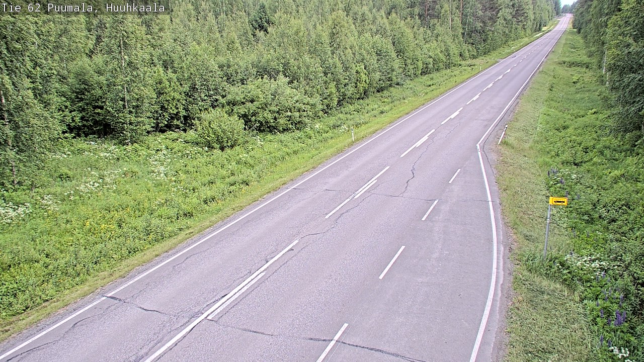Kelikamerat Kuva Tie 62 Puumala, Huuhkaala, Puumala, Etelä-Savo