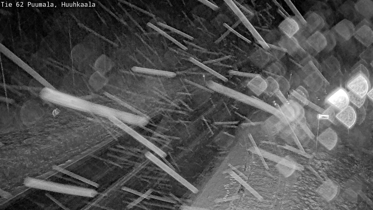 Weather Camera Image Väg 62 Puumala, Huuhkaala, Puumala, Etelä-Savo