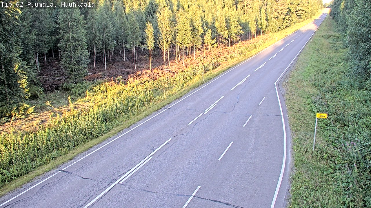 Kelikamerat Kuva Tie 62 Puumala, Huuhkaala, Puumala, Etelä-Savo
