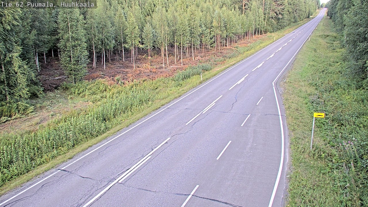 Kelikamerat Kuva Tie 62 Puumala, Huuhkaala, Puumala, Etelä-Savo