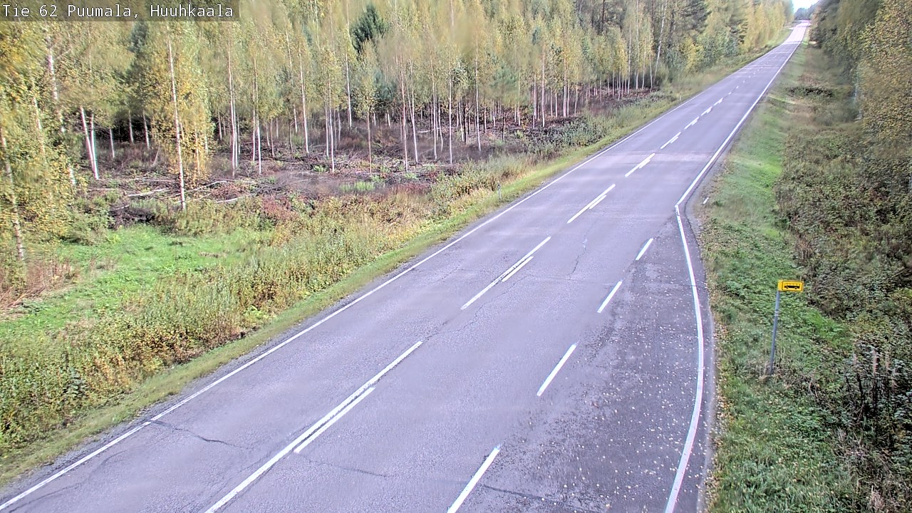 Kelikamerat Kuva Tie 62 Puumala, Huuhkaala, Puumala, Etelä-Savo