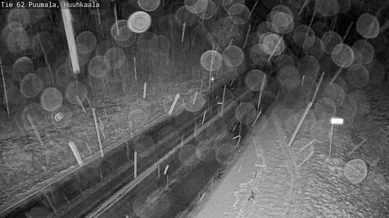 Weather Camera Image Väg 62 Puumala, Huuhkaala, Puumala, Etelä-Savo