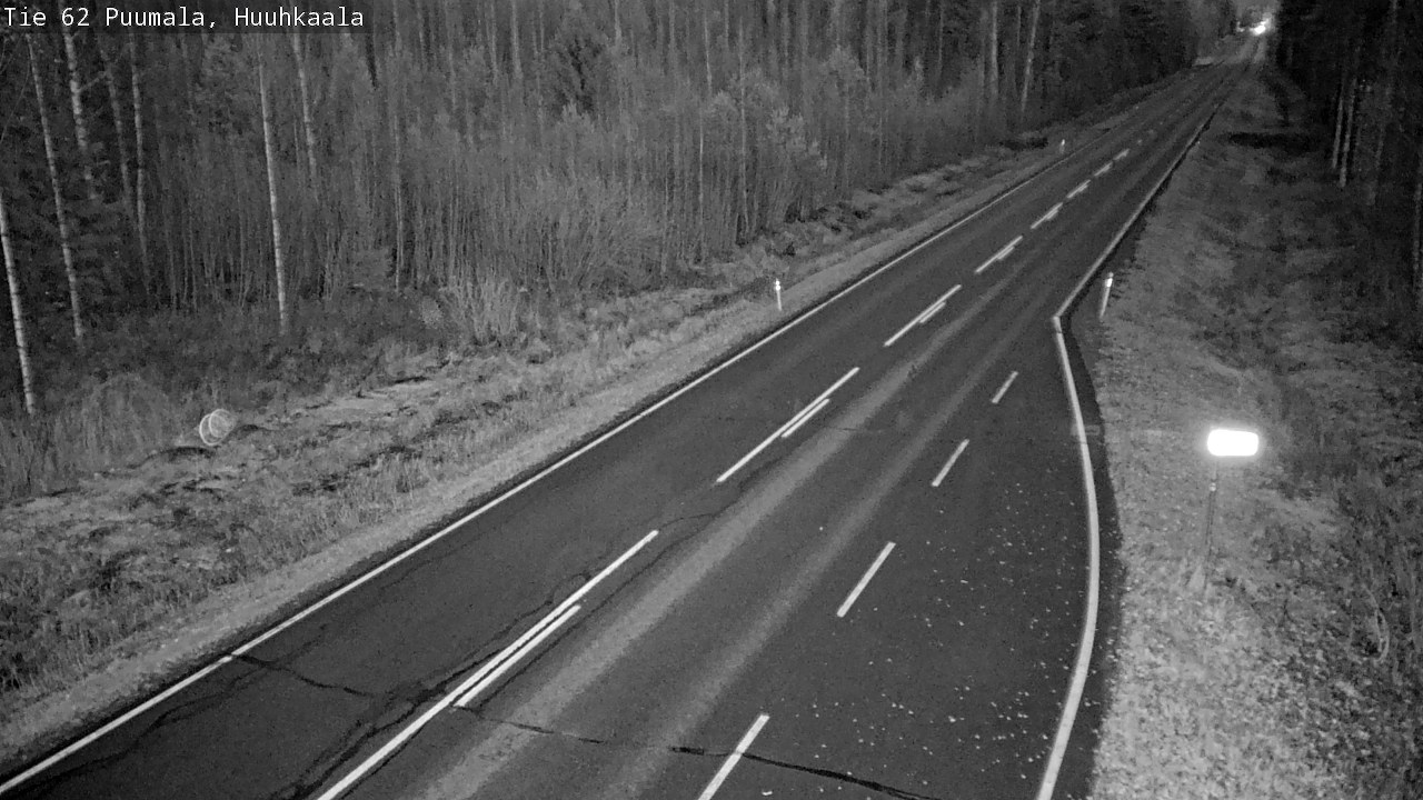 Kelikamerat Kuva Tie 62 Puumala, Huuhkaala, Puumala, Etelä-Savo