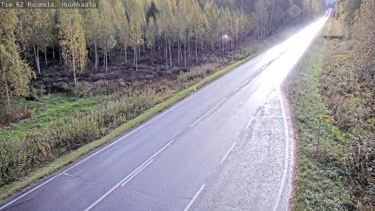 Weather Camera Image Road 62 Puumala, Huuhkaala, Puumala, Etelä-Savo