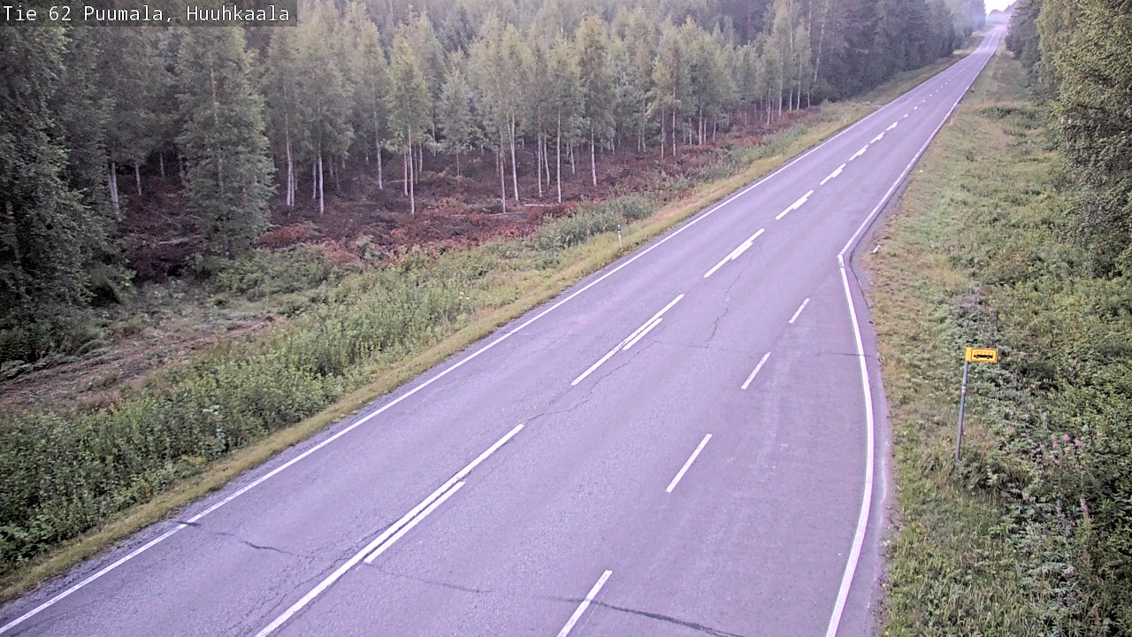 Kelikamerat Kuva Tie 62 Puumala, Huuhkaala, Puumala, Etelä-Savo