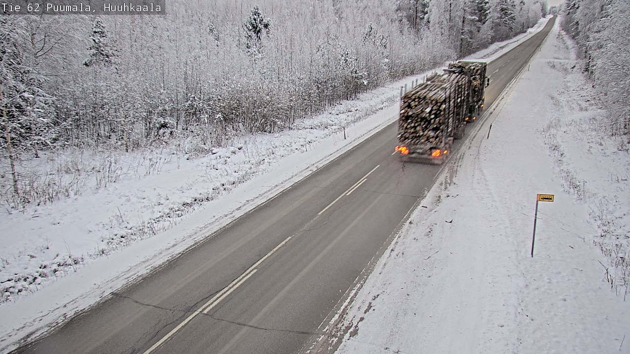 Kelikamerat Kuva Tie 62 Puumala, Huuhkaala, Puumala, Etelä-Savo