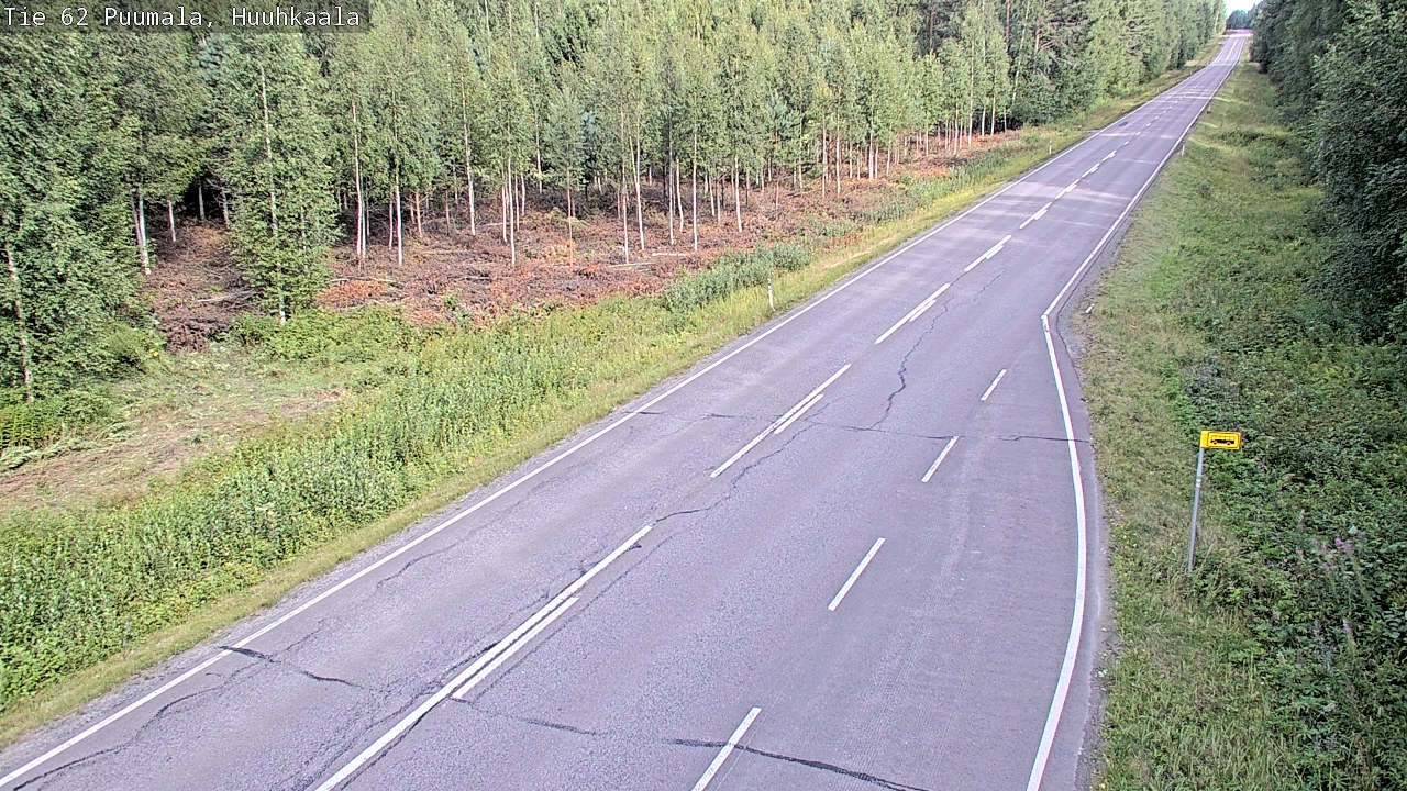 Kelikamerat Kuva Tie 62 Puumala, Huuhkaala, Puumala, Etelä-Savo