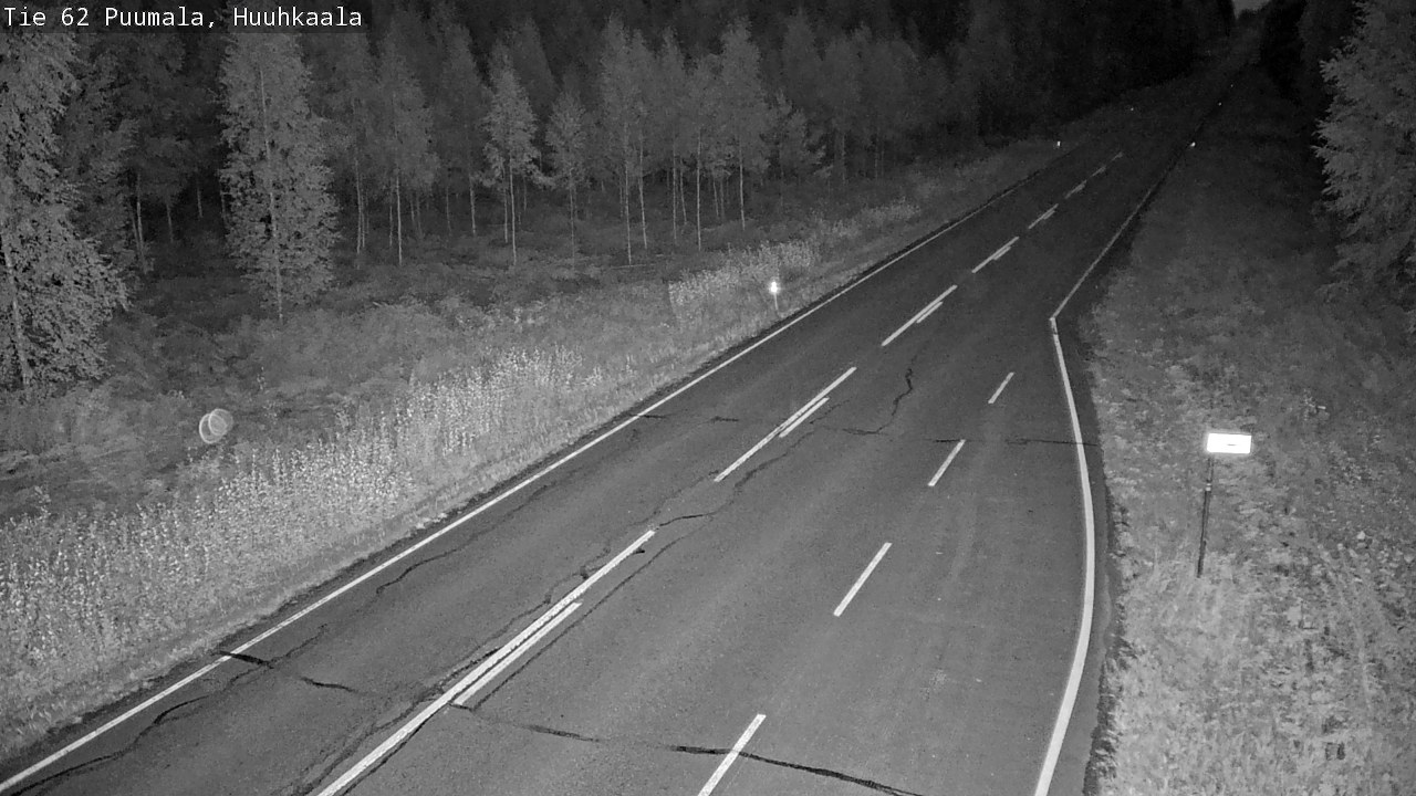 Kelikamerat Kuva Tie 62 Puumala, Huuhkaala, Puumala, Etelä-Savo
