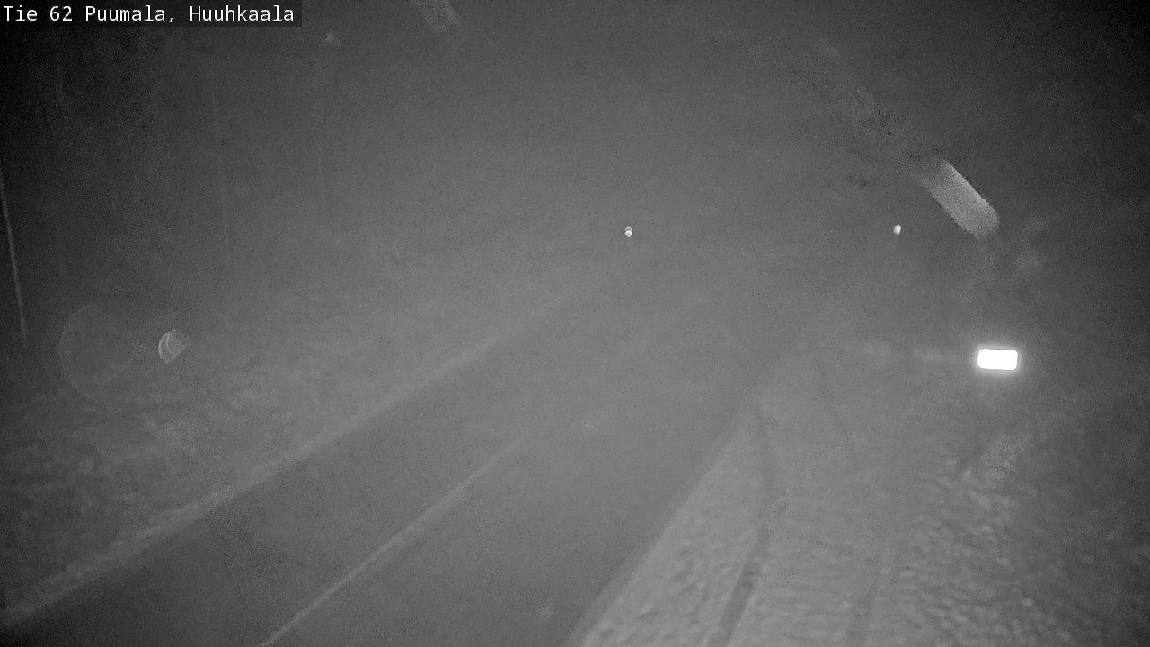 Weather Camera Image Väg 62 Puumala, Huuhkaala, Puumala, Etelä-Savo