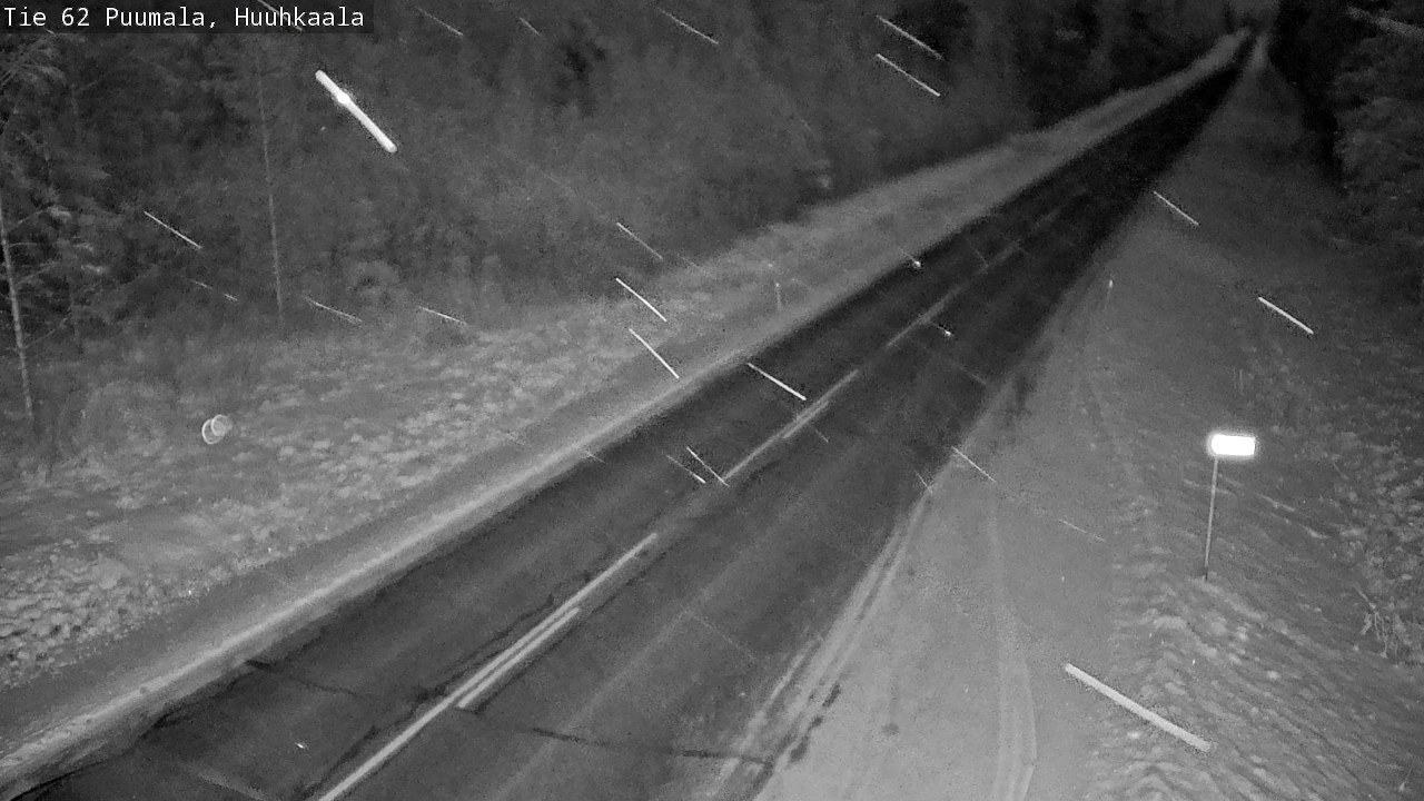 Weather Camera Image Väg 62 Puumala, Huuhkaala, Puumala, Etelä-Savo