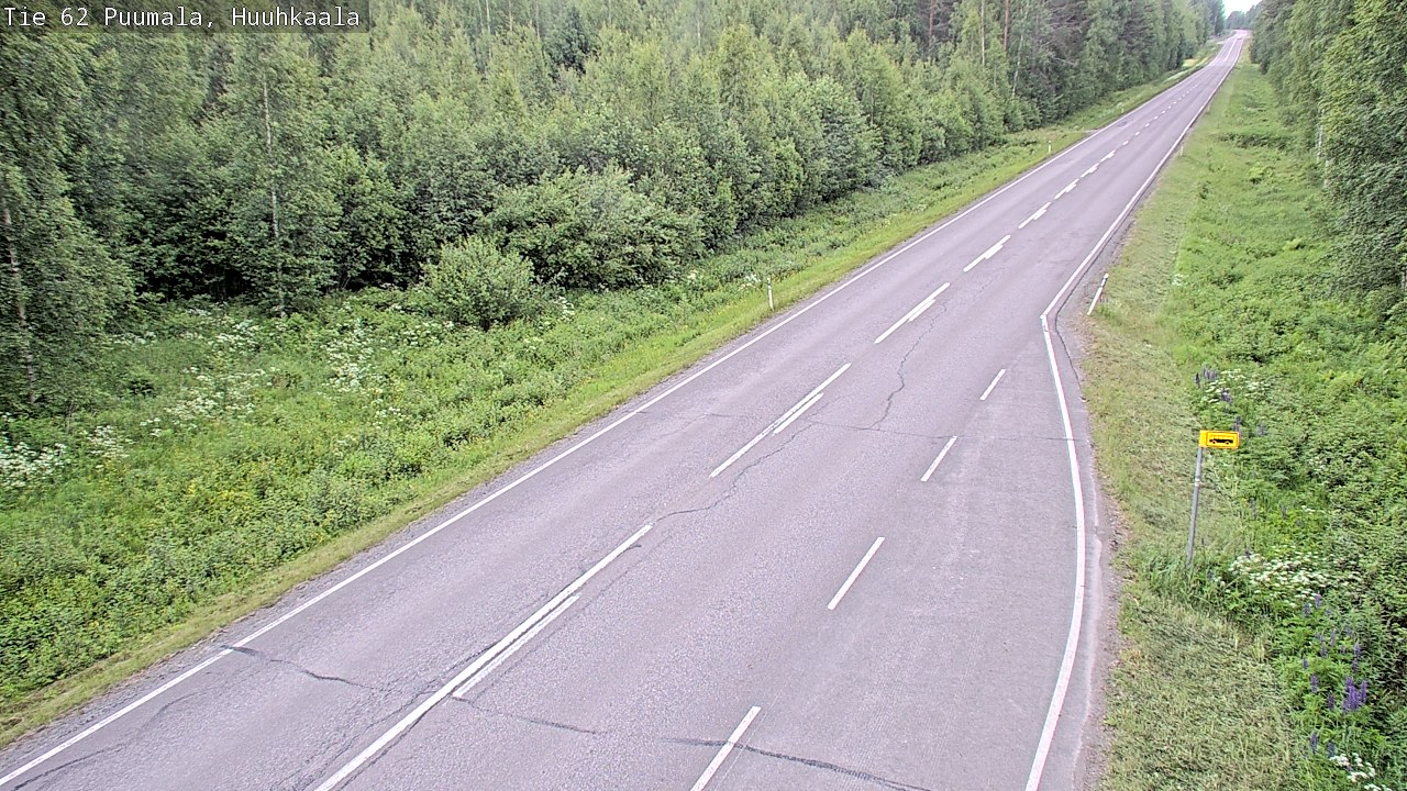Kelikamerat Kuva Tie 62 Puumala, Huuhkaala, Puumala, Etelä-Savo