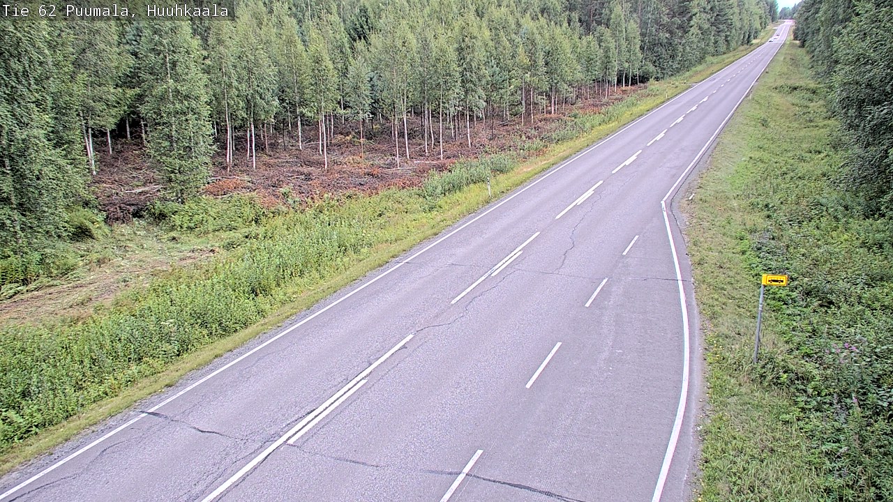 Kelikamerat Kuva Tie 62 Puumala, Huuhkaala, Puumala, Etelä-Savo