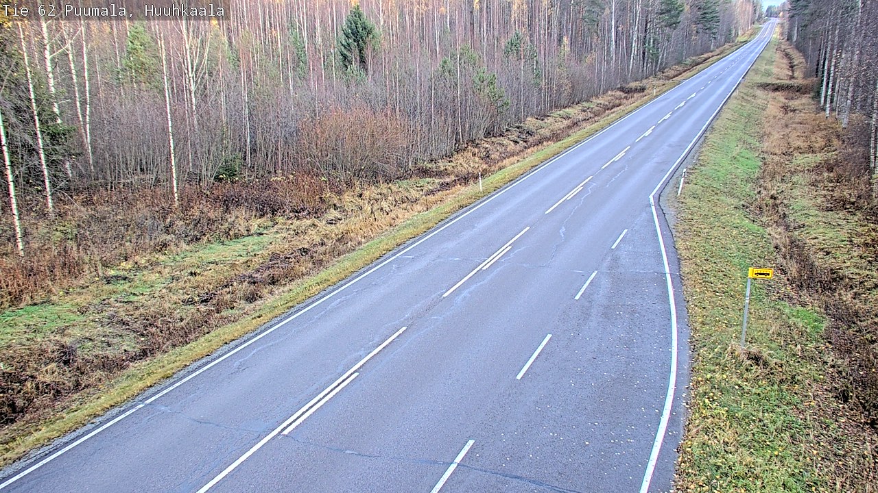 Kelikamerat Kuva Tie 62 Puumala, Huuhkaala, Puumala, Etelä-Savo