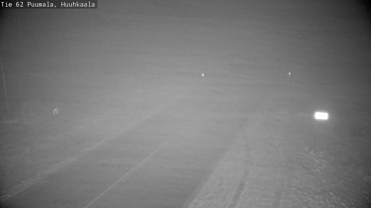 Weather Camera Image Väg 62 Puumala, Huuhkaala, Puumala, Etelä-Savo