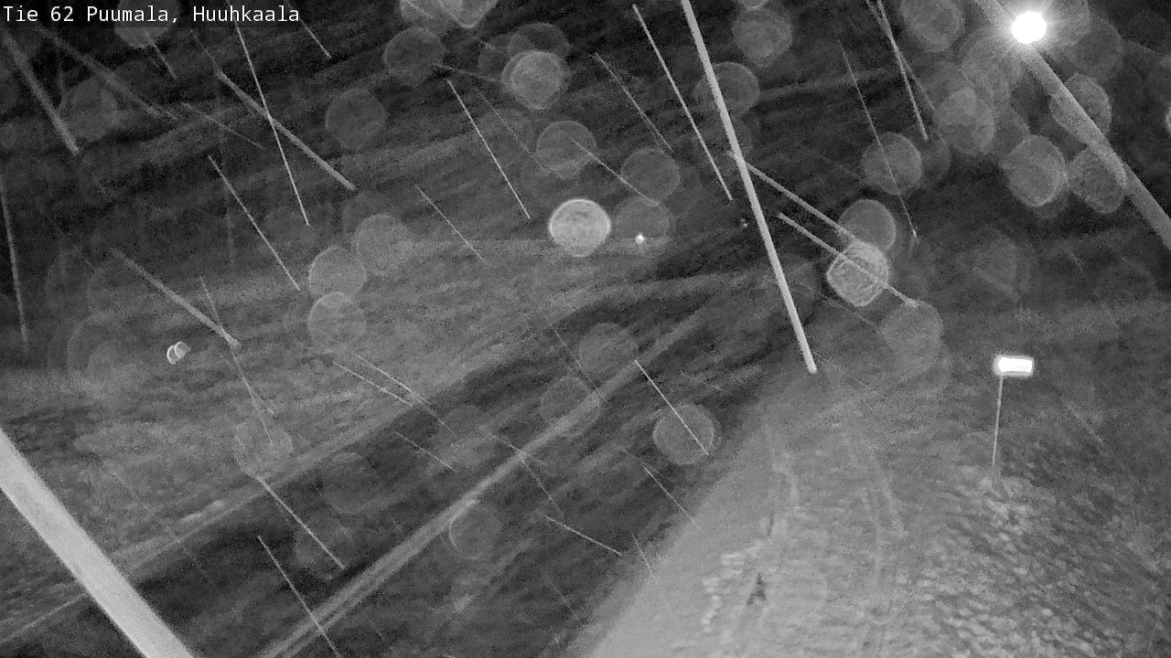 Weather Camera Image Väg 62 Puumala, Huuhkaala, Puumala, Etelä-Savo