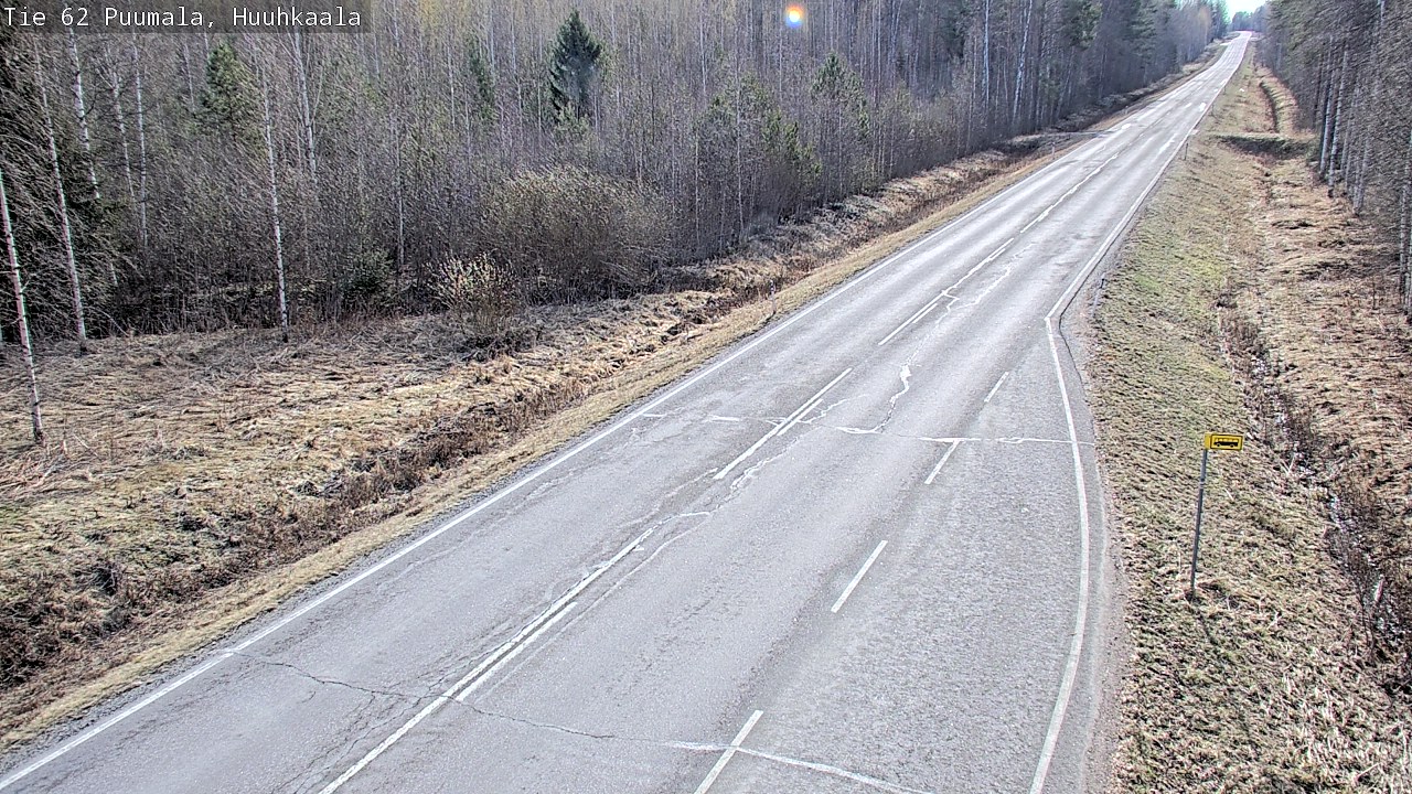 Kelikamerat Kuva Tie 62 Puumala, Huuhkaala, Puumala, Etelä-Savo