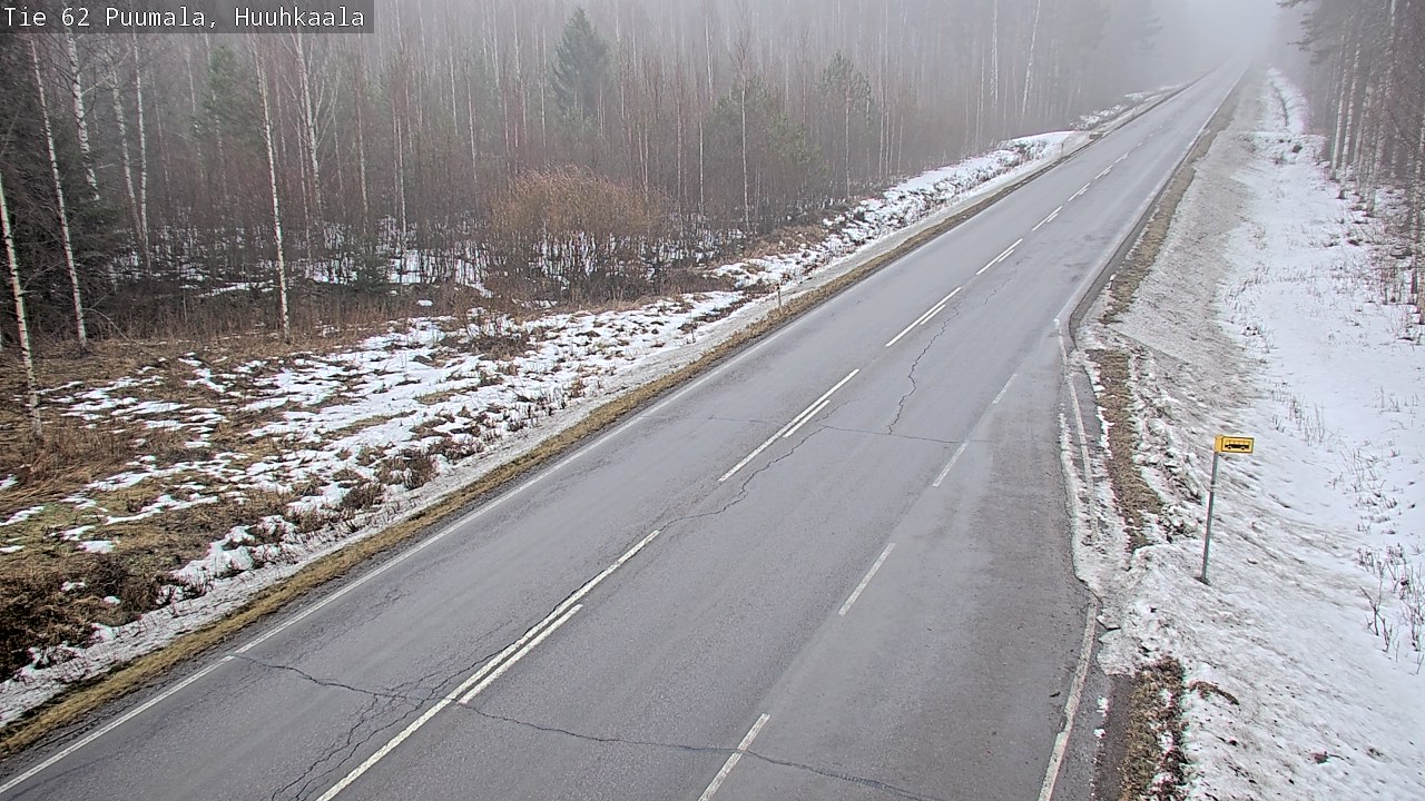 Kelikamerat Kuva Tie 62 Puumala, Huuhkaala, Puumala, Etelä-Savo