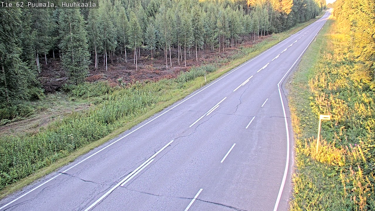 Kelikamerat Kuva Tie 62 Puumala, Huuhkaala, Puumala, Etelä-Savo