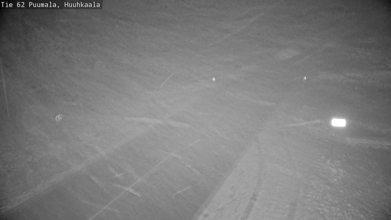 Weather Camera Image Väg 62 Puumala, Huuhkaala, Puumala, Etelä-Savo