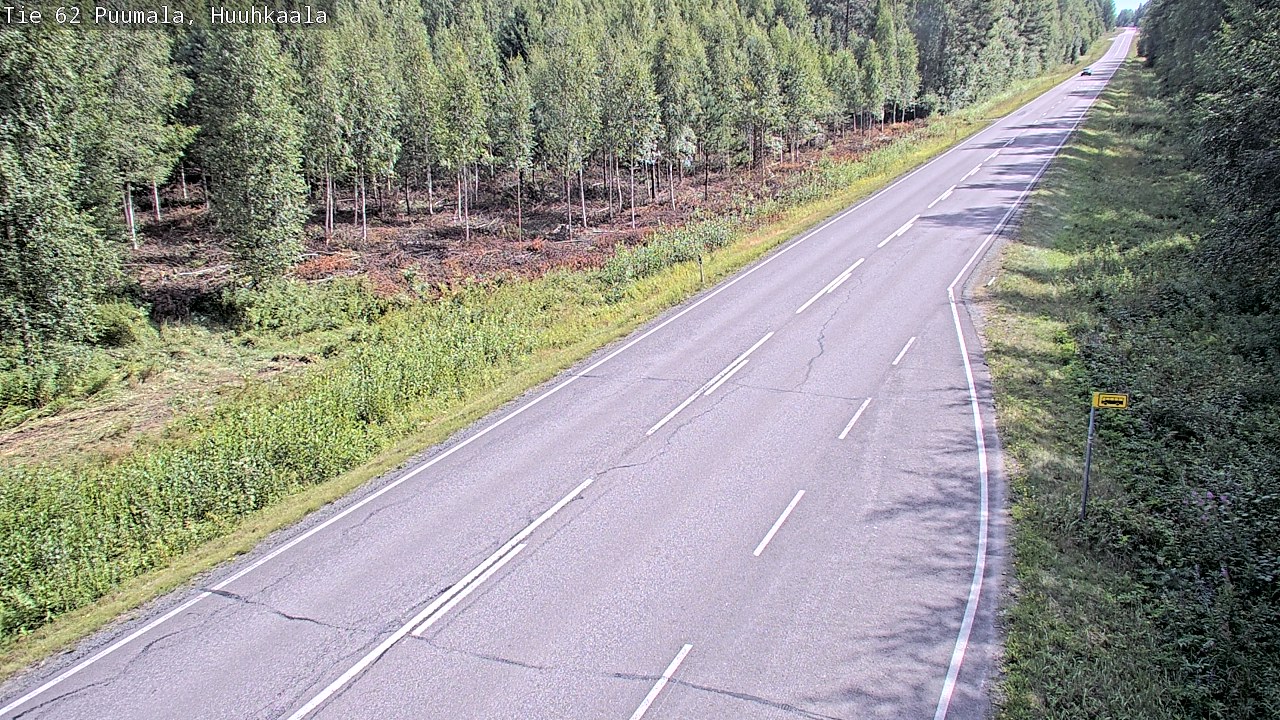 Kelikamerat Kuva Tie 62 Puumala, Huuhkaala, Puumala, Etelä-Savo