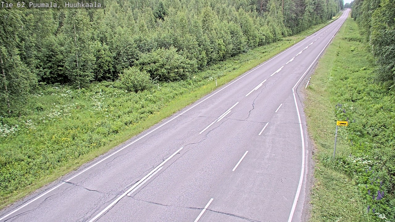 Kelikamerat Kuva Tie 62 Puumala, Huuhkaala, Puumala, Etelä-Savo
