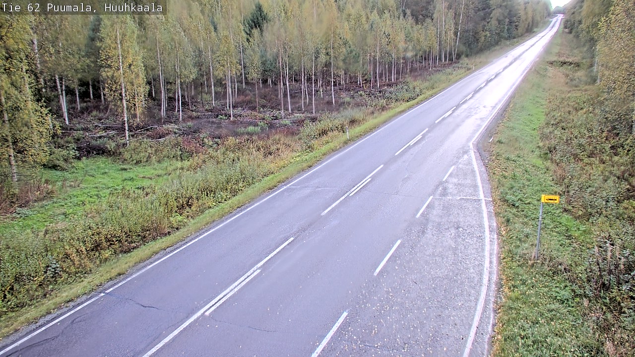Weather Camera Image Road 62 Puumala, Huuhkaala, Puumala, Etelä-Savo