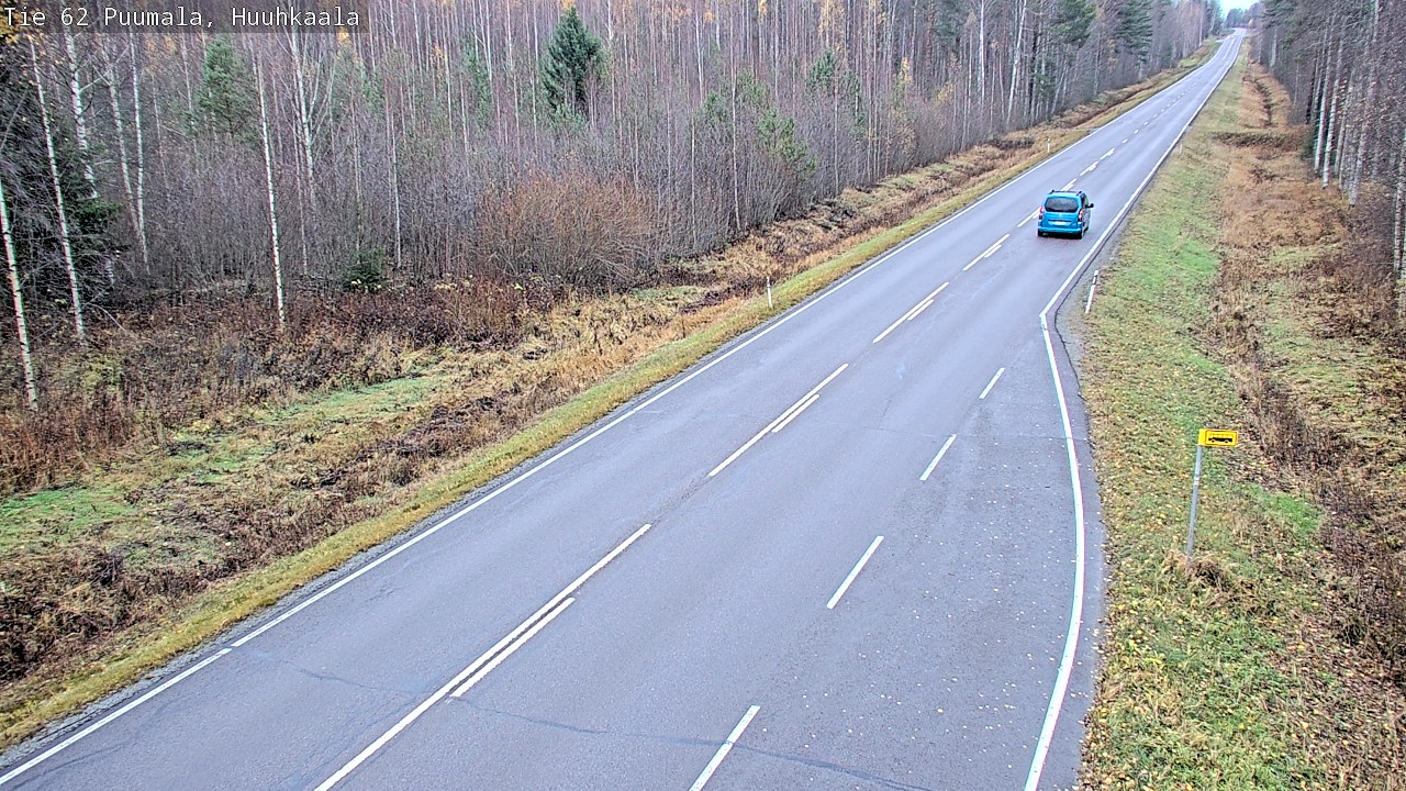 Kelikamerat Kuva Tie 62 Puumala, Huuhkaala, Puumala, Etelä-Savo