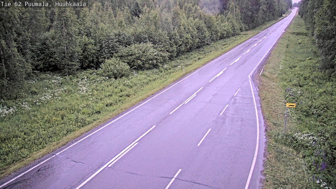Kelikamerat Kuva Tie 62 Puumala, Huuhkaala, Puumala, Etelä-Savo
