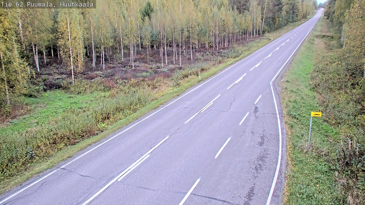 Kelikamerat Kuva Tie 62 Puumala, Huuhkaala, Puumala, Etelä-Savo
