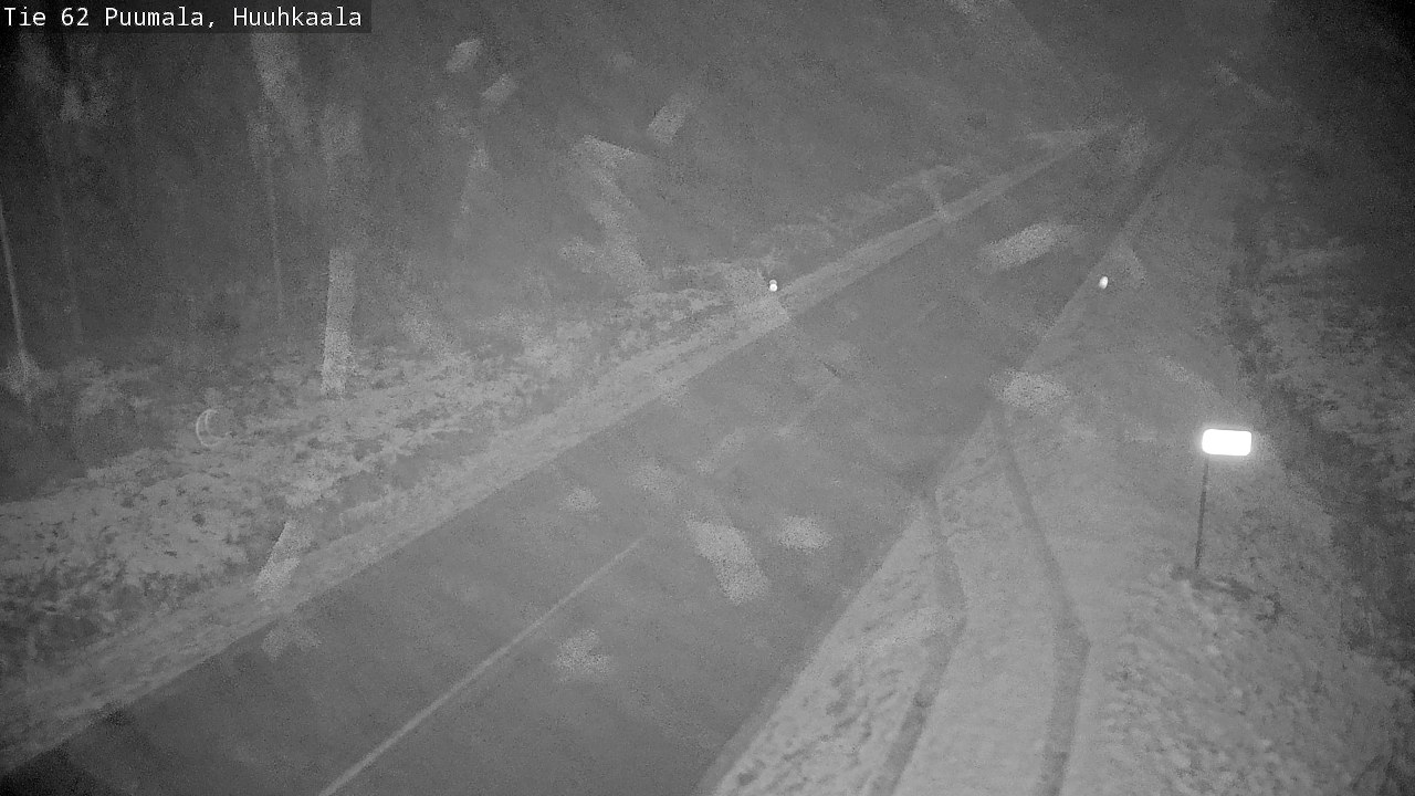 Weather Camera Image Väg 62 Puumala, Huuhkaala, Puumala, Etelä-Savo