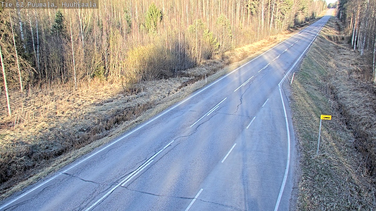Kelikamerat Kuva Tie 62 Puumala, Huuhkaala, Puumala, Etelä-Savo