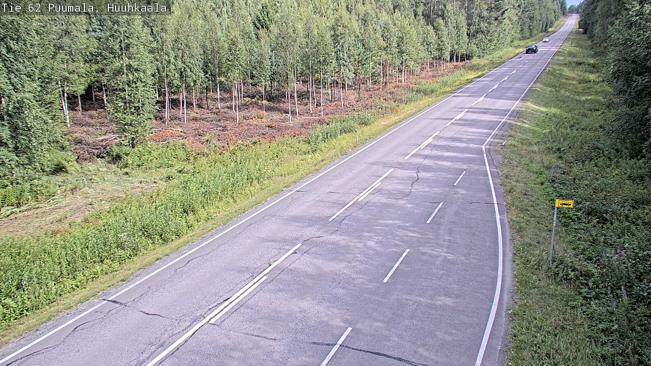 Kelikamerat Kuva Tie 62 Puumala, Huuhkaala, Puumala, Etelä-Savo