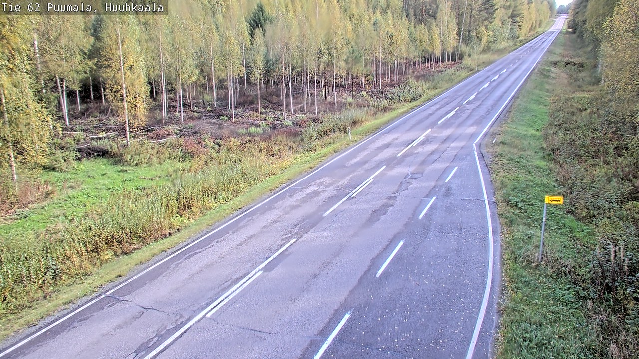 Kelikamerat Kuva Tie 62 Puumala, Huuhkaala, Puumala, Etelä-Savo