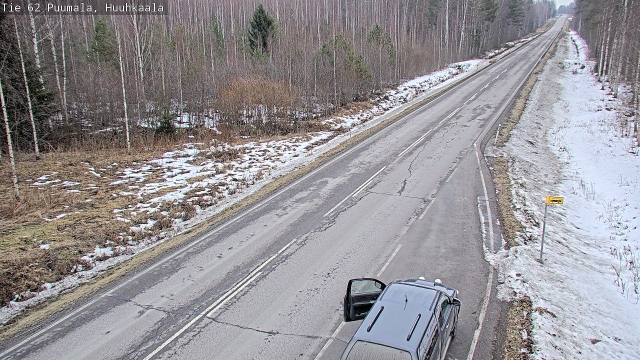 Weather Camera Image Road 62 Puumala, Huuhkaala, Puumala, Etelä-Savo