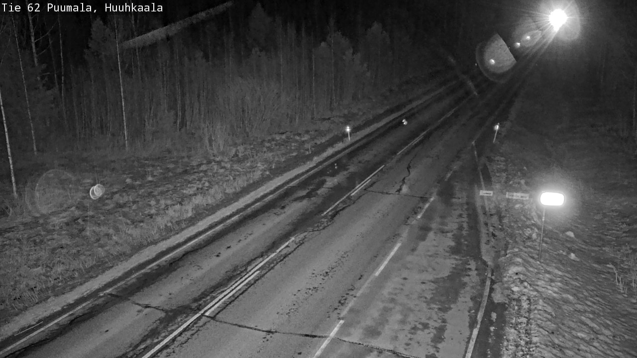 Kelikamerat Kuva Tie 62 Puumala, Huuhkaala, Puumala, Etelä-Savo