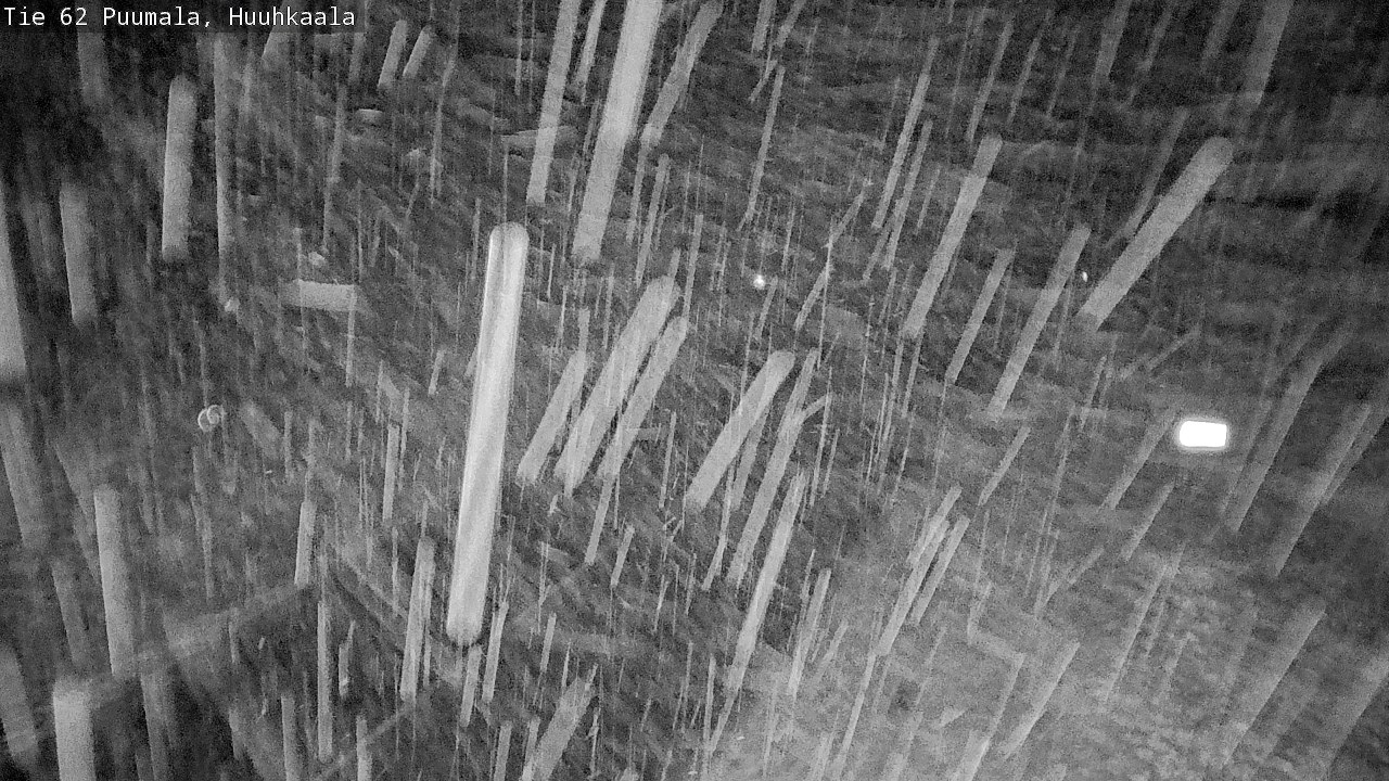 Weather Camera Image Väg 62 Puumala, Huuhkaala, Puumala, Etelä-Savo