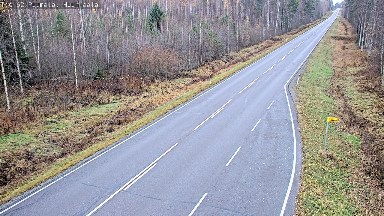 Kelikamerat Kuva Tie 62 Puumala, Huuhkaala, Puumala, Etelä-Savo