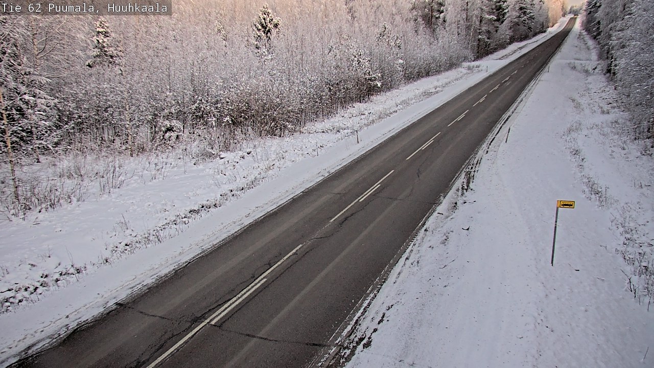Kelikamerat Kuva Tie 62 Puumala, Huuhkaala, Puumala, Etelä-Savo