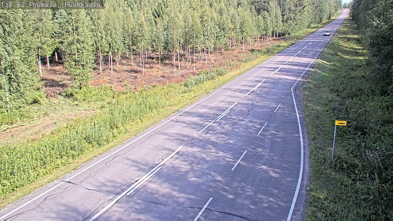 Kelikamerat Kuva Tie 62 Puumala, Huuhkaala, Puumala, Etelä-Savo