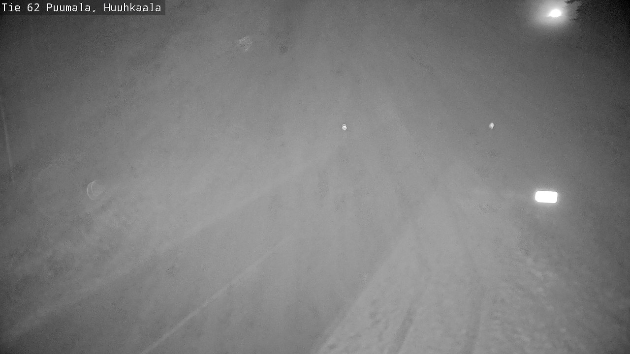 Weather Camera Image Väg 62 Puumala, Huuhkaala, Puumala, Etelä-Savo